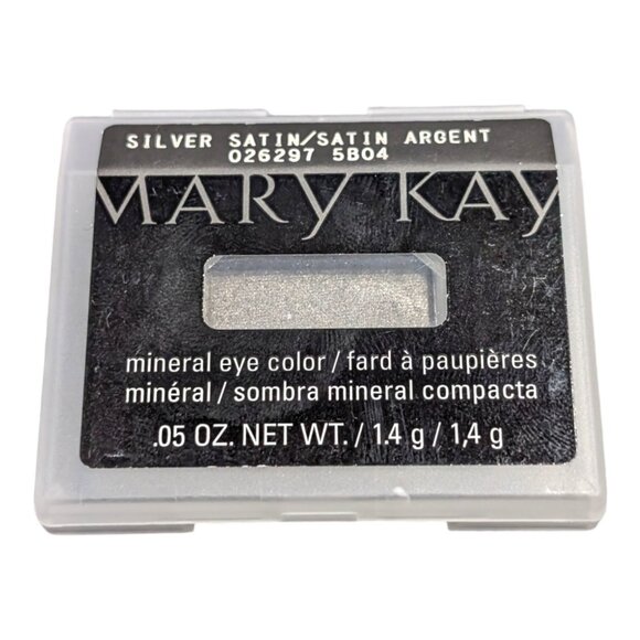 Mary Kay Silver Satin Mineral Eye Color #026297 - NEW DISCONTINUED - Picture 1 of 3